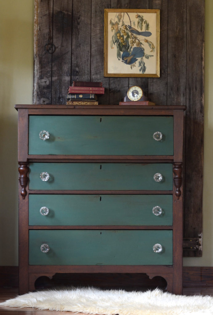 green empire dresser-098